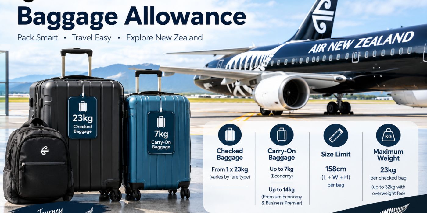 Air New Zealand baggage allowance