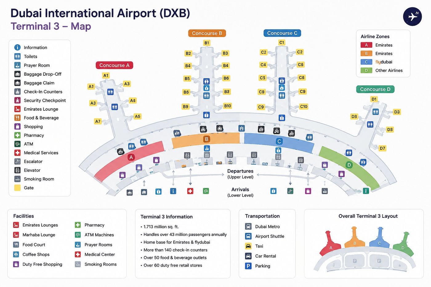 Airport Terminal Maps