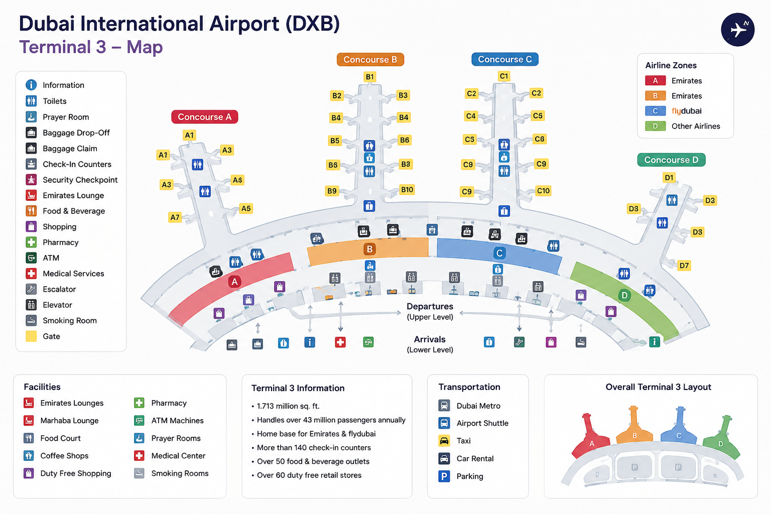 Airport Terminal Maps