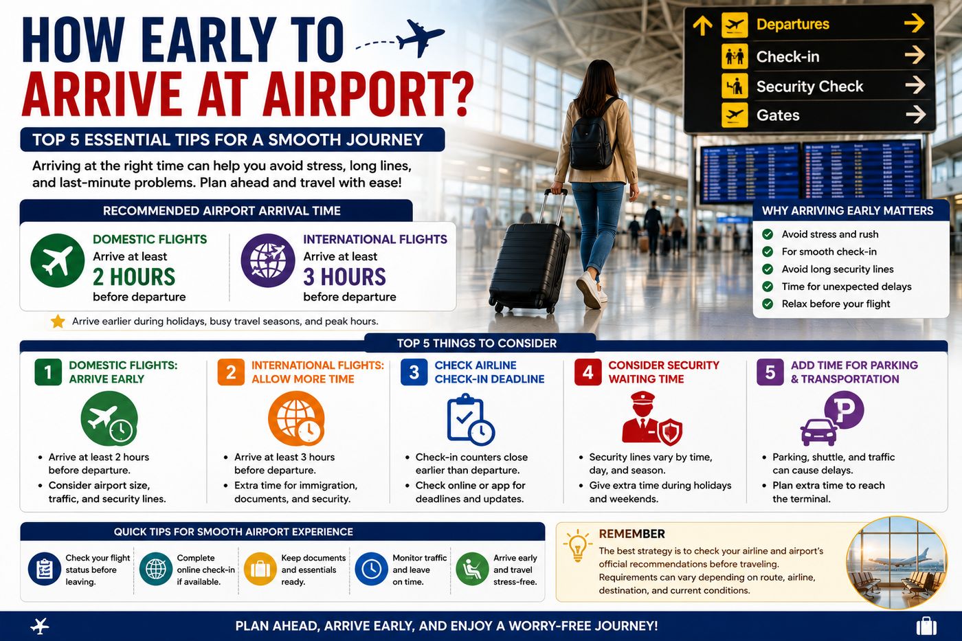How Early to Arrive at Airport
