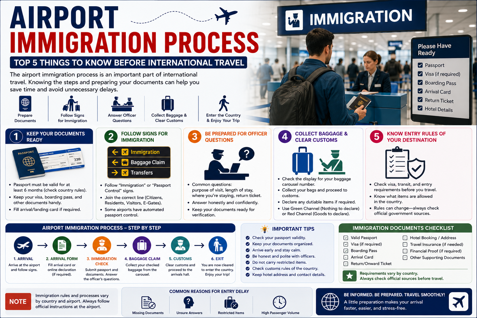 Airport Immigration Process