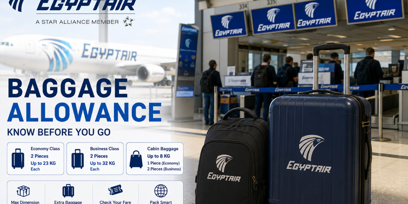 EgyptAir baggage allowance