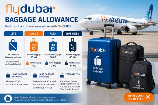 air dubai baggage allowance