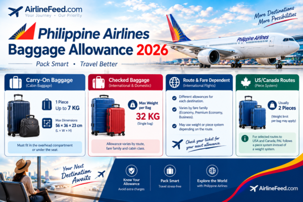 Philippine Airlines baggage allowance