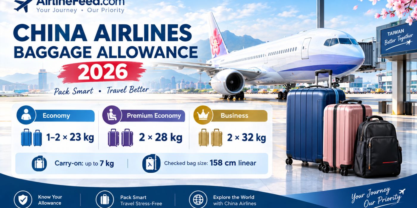 China Airlines baggage allowance