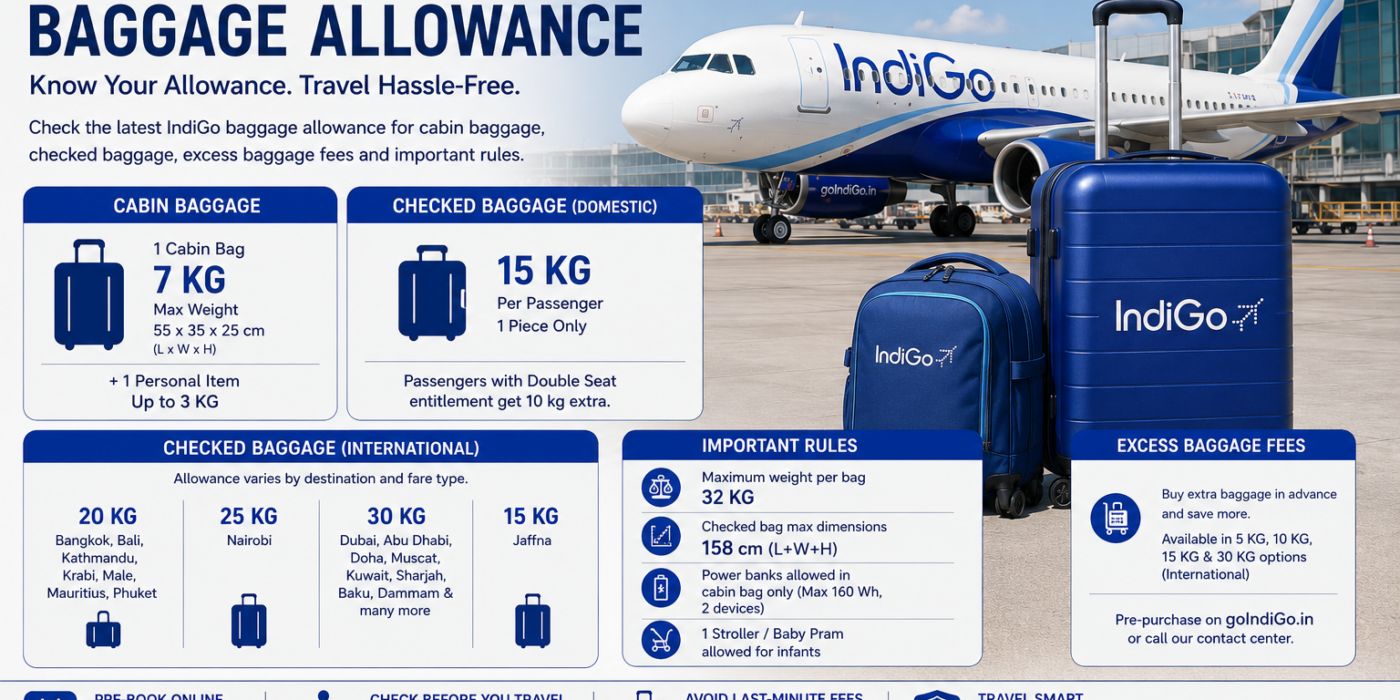 IndiGo Baggage Allowance