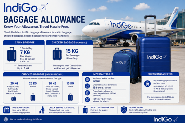 IndiGo Baggage Allowance